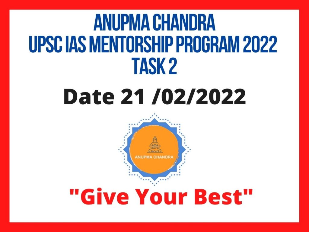 UPSC mentorship program 2022
