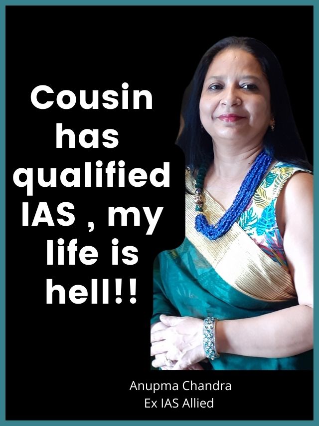 When your cousin qualifies UPSC IAS